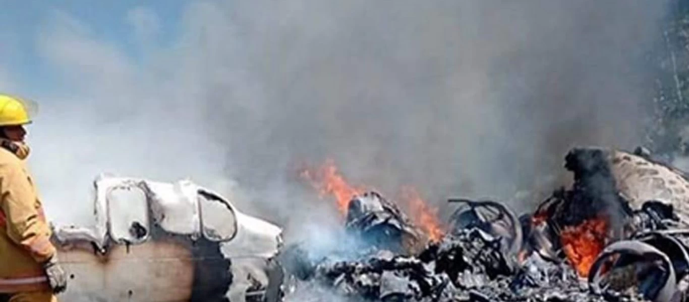 Μεξικό: Συνετρίβη αεροσκάφος του μεξικανικού στρατού - Έξι νεκροί (βίντεο)